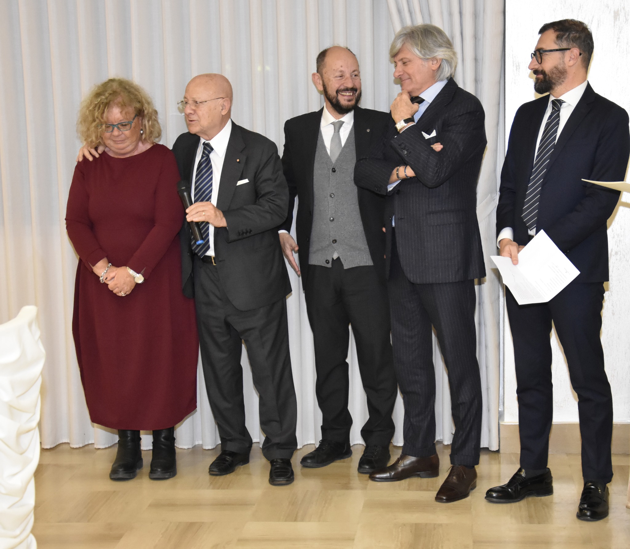 Cena di Natale UCID Latina. Pedrizzi celebra i nuovi soci.