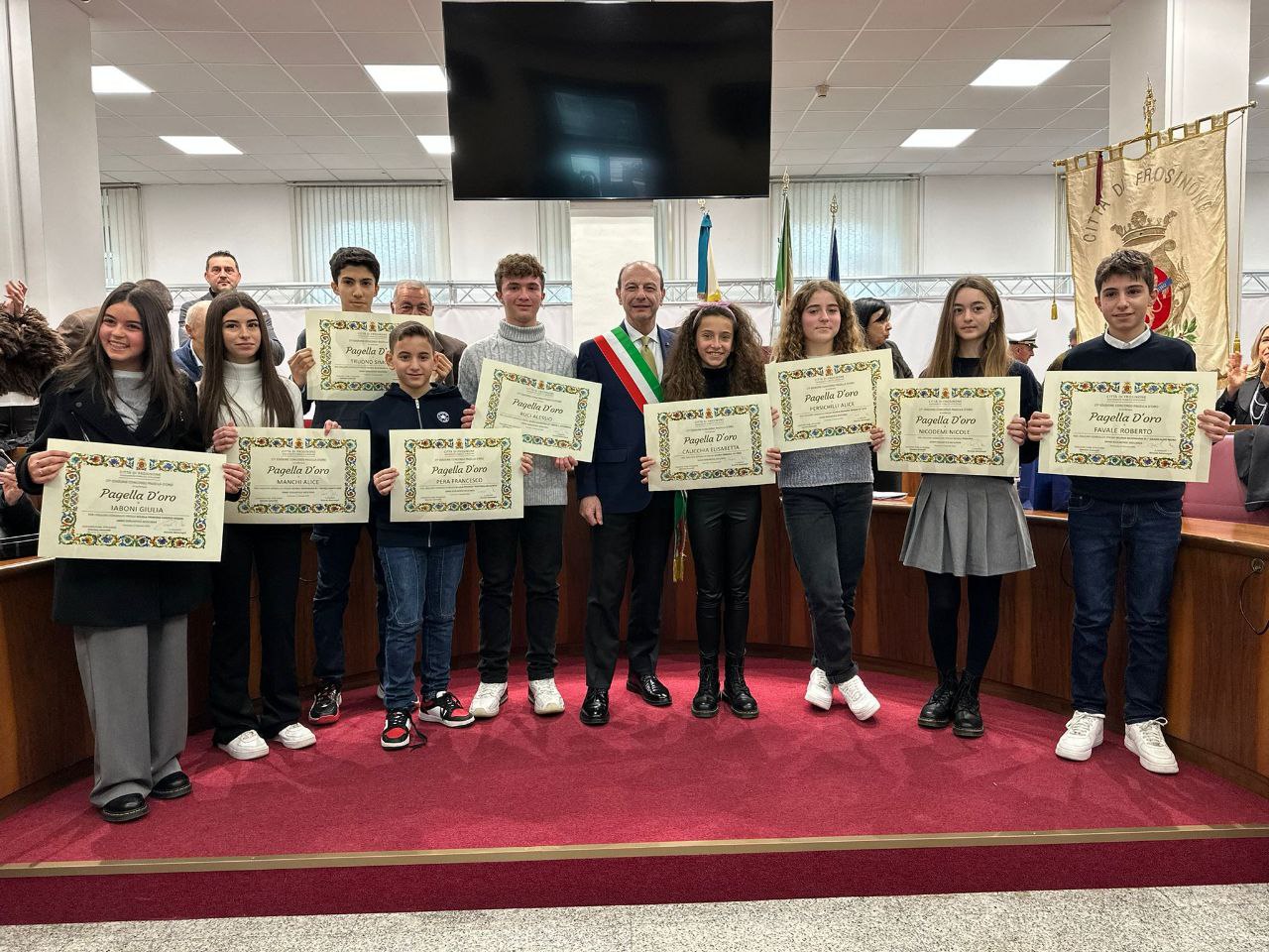 Frosinone celebra i migliori studenti con la 27ma edizione della Pagella d’Oro