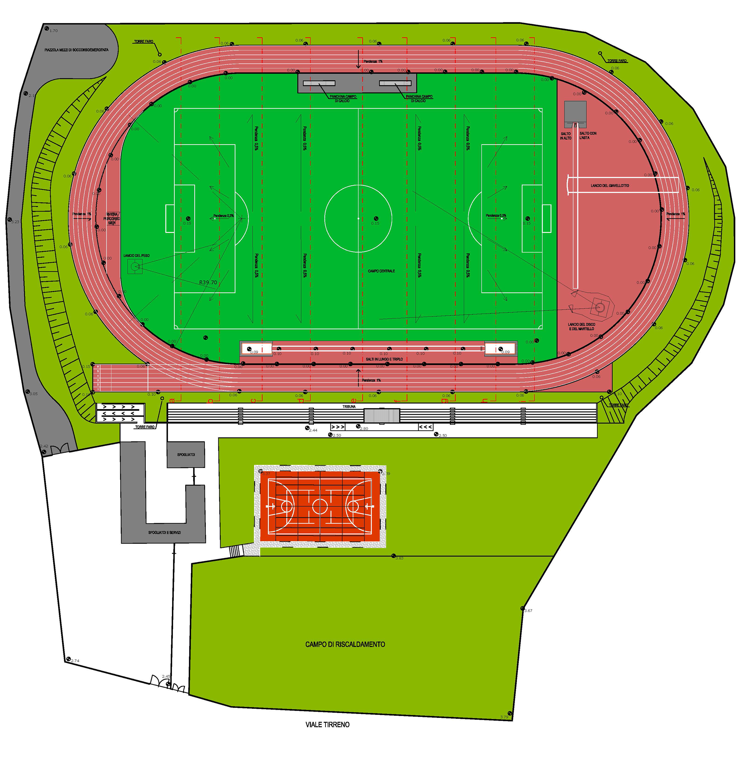 Cisterna, nuovo finanziamento per l’impiantistica sportiva al quartiere San Valentino